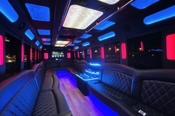 Miramar Limousine Bus Interior