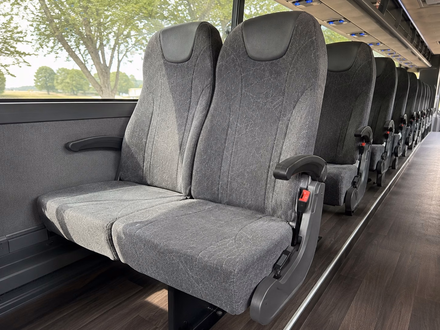 how bus type and size change charter bus prices in miramar florida