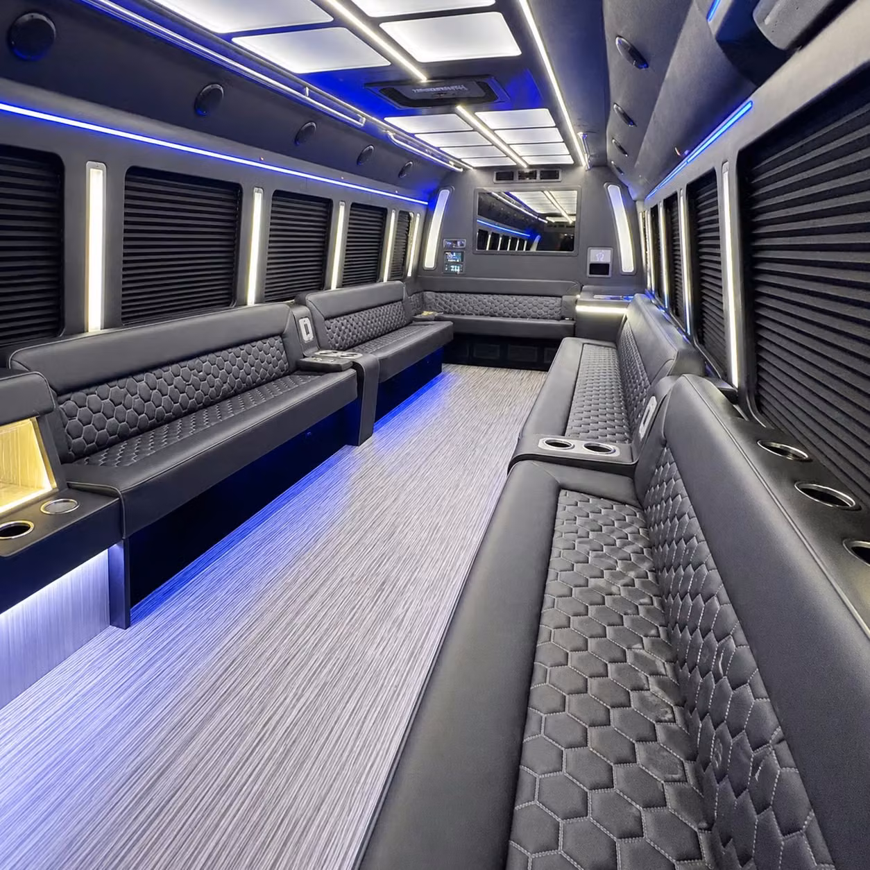 party bus interior