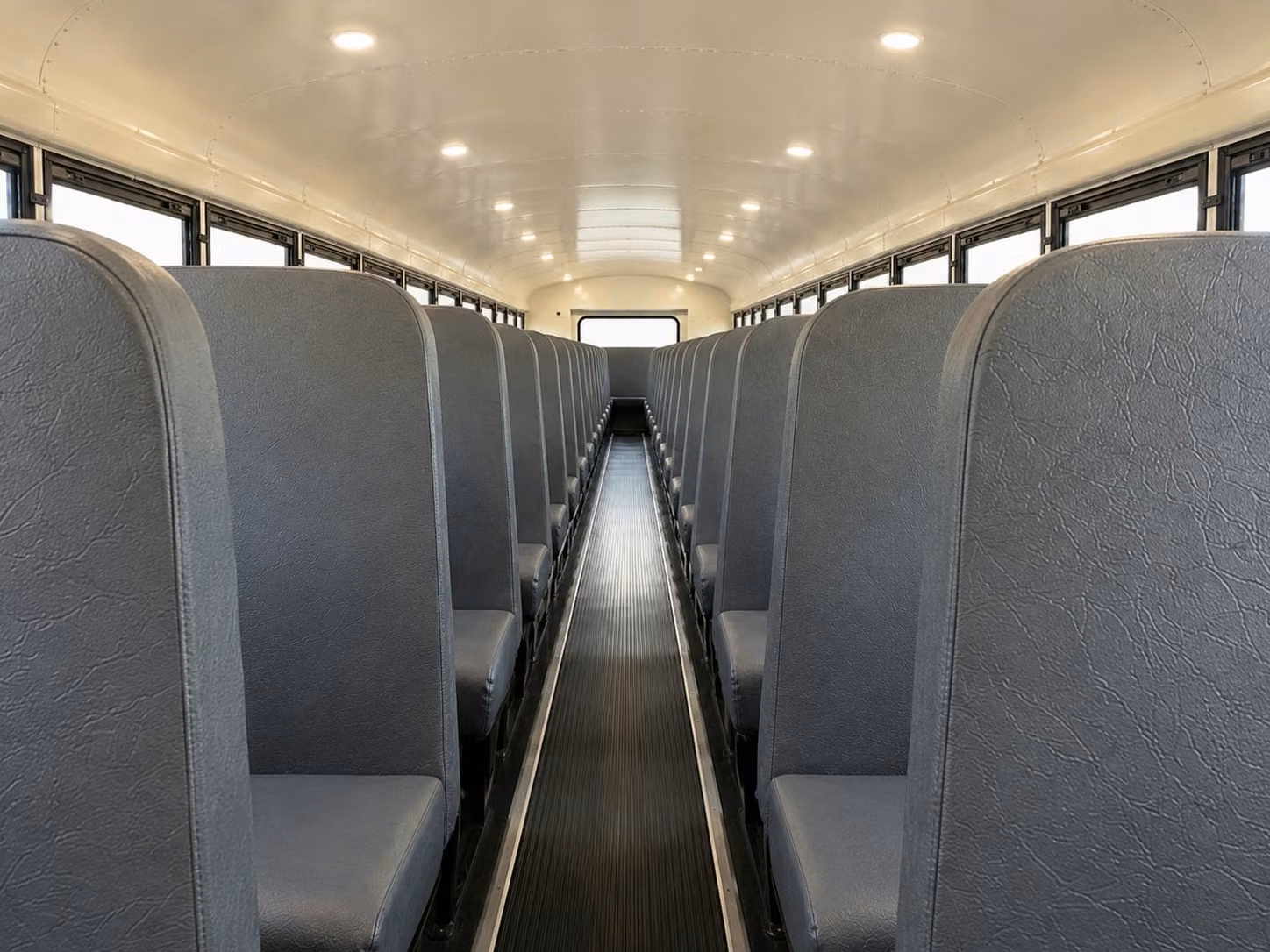 school bus interior